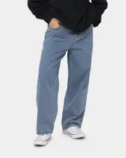 [X-LARGE] X-large Bull Denim 91 Pants Mid Blue - Size 34 34 Mid Blue