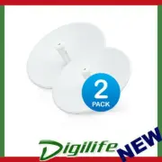 Ubiquiti PowerBeam 5 AC 500 27dBi 5GHz 802.11ac 2x2 MIMO Antenna - 2 Packs