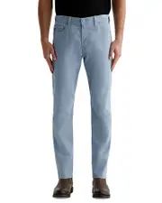 Ag Everett Straight Fit Pants in Soft Storm Blue