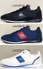 LACOSTE Angular 222 Men's Casual Leather Fashion Shoes Sneakers Black Blue White