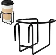 Shopping Cart Cup Holder - Water Bottle Holder | Beverage Drinkware Clip On Mobile Cart Accessories | Beverage Drinkware Stroller Organizer | Cup Holder for Coffee Tumbler Sports Home