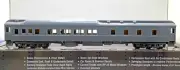 HO WALTHERS 932-10050 PULLMAN HEAVYWEIGHT 8-1-2 (PLAN # 3979A) UNDECORATED