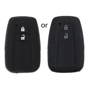 2 Buttons Silicone Car for Key for Case Cover Holder For 2017 Priu