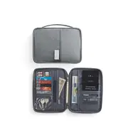 1PCS Polyester Passport Bag Travel ID Card Wallet Waterproof Multifunction Credit Card Holder Storage Bag GREY COLOR
