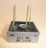 MB156W HIGH CURRENT SILICON BRIDGE RECTIFIER 15A 600V (QTY 1)