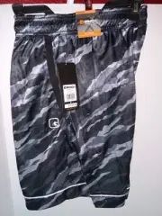 AND1 Mens Basketball Shorts Small Offense Black in Athletic Activewear NEW