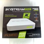 SkyStream One Android Media Streamer. Box w/ Power Supplies Brand New in Box