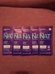 Pruvit Ketones Keto OS Nat BERRY BLUE Charged Caffeine 5 pack YUMMY!!