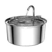 Cat Water Fountain,3.2l/108oz Automatic Stainless Steel Pet Fountain Dog Water Dispenser, Ultra-qui(,)