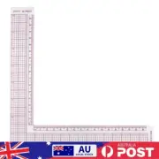 Acrylic L Shape Right Angle Patchwork Scale Ruler Multi-function Quilting Ruler