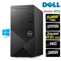 在飛比找momo購物網優惠-【DELL 戴爾】i5 GTX1650特仕商用電腦(V391