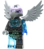 LEGO Legends of Chima Minifigure Vornon Flat Silver Armor (Genuine)