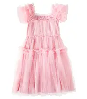 [Tutu Du Monde] Tutu Du Monde Higher Love gathered tulle dress Y 4/5 pink