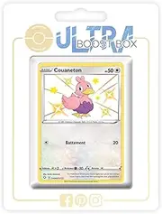 my-booster SWSH045-FR25-UB-SV095 Couaneton (Piccolente) SV095/SV122 Secret Dazzling Myboost X Epée et Bouclier 4.5 Destinées Radieuses Box of 10 French Pokémon Cards