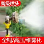 台灣 熱買【靚麗子】農用噴頭花灑噴霧器頭噴頭手動電動打藥機高壓全銅5孔細霧化玉米田除草劑噴頭