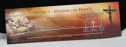 Daniel Chapter 9 Prophetic Bookmark, 8" tall FREE SHIPPING!
