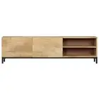 Solid Mango Wood TV Cabinet 145x30x41cm Media HiFi Stand Sideboard vidaXL
