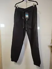 Galaxy By Harvic Mens Tech Fleece Slim Fit Jogger Pants Black Mens NWT XXL