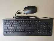 LENOVO WIRED KEYBOARD KU-1601 & MOUSE MOJUUO OPTICAL MOUSE * BRAND NEW IN BOX