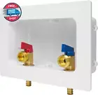 Premium Washing Machine (Laundry) Outlet Box with Center Drain 1/2-Inch