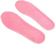 YOSADIER Insole Heel Inserts for Shoes Too Big Keep Furniture from Sliding Chair Floor Protectors Floor Protectors for Furniture Pronation Insoles Shoe Pads Arctic Fleece Pink