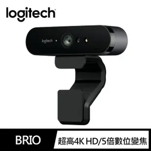 【Logitech 羅技】BRIO 4K HD 網路視訊攝影機 Webcam