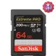 SanDisk 64GB 64G SD【200MB/s Extreme Pro】SDXC SDSDXXU-064G 4K U3 A2 V30 相機記憶卡