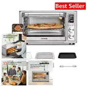 Smart 13-in-1 Air Fryer Toaster Oven Combo - 32Qt Convection Cooking Excellence