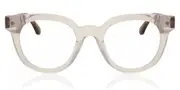 Oval Full Rim Plastic Men's Glasses Clear, Size 50 - Lenses Included - Private Health Rebate - Blue Light Block Available - Arise Collective