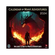 Loke BattleMats Calendar of Many Adventures 2024 Battle Maps Interactive Play