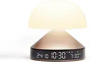 Lexon Mina Sunrise Alarm Clock, Wake Up Light & Sunset Lamp for Sleep Routine - Soft Gold