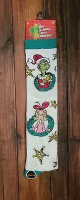 NWT 2012 How The Grinch Stole Christmas Cindy Lou Who Knee-High Socks