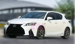 凌志 LEXUS CT200H 舊款改新款 ISF版 F-SPORT 前保桿 含 總成 現貨 空力套件