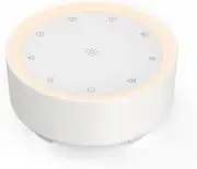 Kipcush Sound Machine & Night Light for Adults, Baby, Kids. White Noise Machine