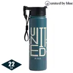 UNITED BY BLUE 707-279 不鏽鋼保溫瓶 (22OZ｜650ML) 140-孔雀藍