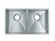 770x450x215*1.2mm Top/Undermount Double Bowls Kitchen 304 Stainless Steel Sink