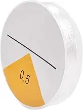DIGIFLEX 20m Spool Strong & Stretchy Elastic Cord 0.5mm - Clear