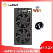 New GoldShell Miner AE-BOX 37Mh/s 360W ALEO Miner Asic Miner in stock