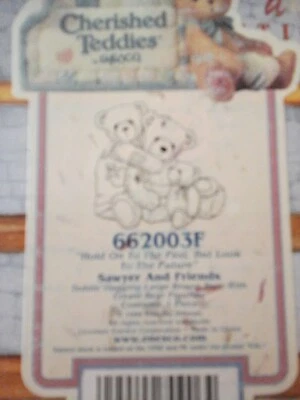 Cherished Teddies | 662003F SAWYER AND FRIENDS