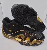 在飛比找Yahoo!奇摩拍賣優惠-(售出) Nike Zoom Uptempo V 黑迷彩 亮