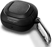 SPIGEN Rugged Armor Case Designed for Samsung Galaxy Buds FE / 2 Pro / 2 / Pro/Live Resilient Ultra Soft Cover - Black