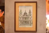 在飛比找Yahoo!奇摩拍賣優惠-英國中古倫敦圣保羅大教堂銅版畫