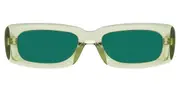 Linda Farrow THE ATTICO MINI MARFA ATTICO16 C15 Women’s Sunglasses Green Size 52
