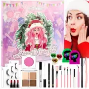 Makeup Advent Calendar 2024 Teen Girls, 24 Days Christmas Countdown Calendar ...
