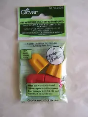Circular Knitting Needle Point Protectors 4pc LG 3005