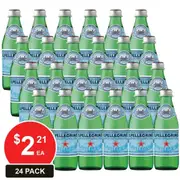 SAN PELLEGRINO 250mL NATURAL MINERAL WATER SPARKLING GLASS 24 PACK