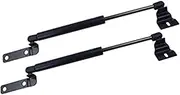 KIXURO Hood Struts Gas Spring Front Engine Bonnet & Rear Truck Tailgate Gas Spring Shocks Lift Supports Struts Bars Rods, for Toyota, for Hilux, Vigo SR5 2005-2014 Bonnet Gas Springs Automotive Gas L