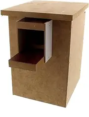 Wooden Lovebird Nest Box 16W x 18D x 25H cm Avi One House Strong