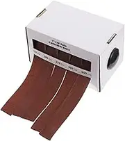 Mini Sandpaper Tape Dispenser for Polishing - Versatile Abrasive Sanding Cloths for Carpentry - Finishing Emery Cloth Rolls for Smooth Surface Treatment