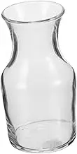 VERDANVERSE Small Wine Decanter Glass Single Serve Wine Carafe for Personal Use Stylish Glass Carafe for Festive Occasions